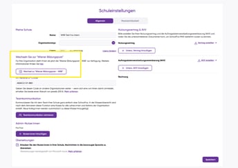 Onboarding bestehender Organisationen (WiBi)